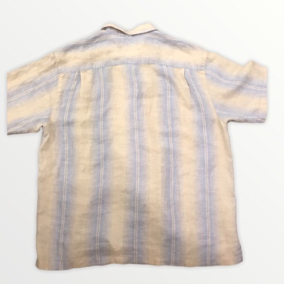 Tommy Bahama 100% Linen Short Sleeve Button Up - Picture 5 of 5